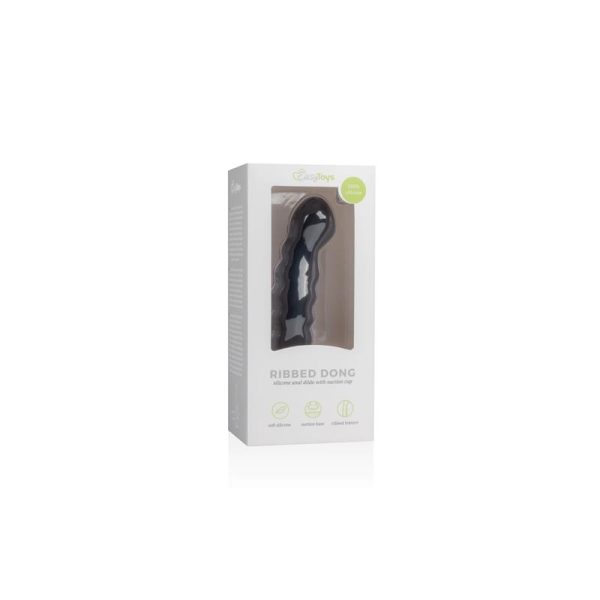 Silicone Dildo  - Black - Image 5