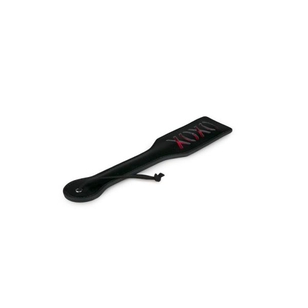 Black Leather Paddle - XOXO - Image 2
