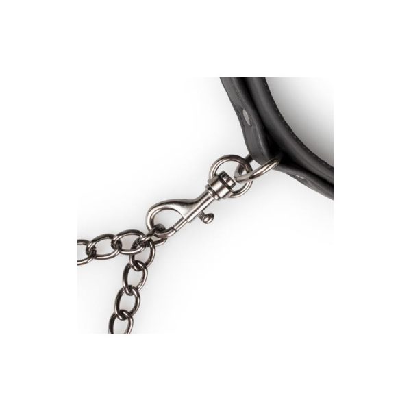 Ligature Set Collar with Anklecuff Black - Image 4