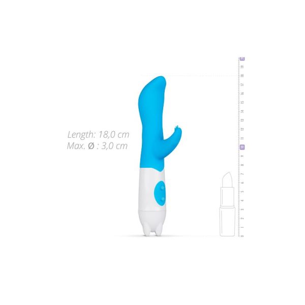 Petite Piper Rabbit Vibrator Blue - Image 6