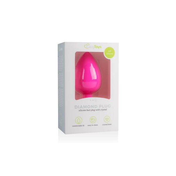 Diamond Plug Large - Pink - Image 4