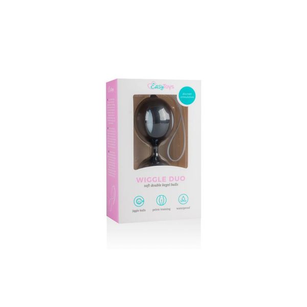 Wiggle Duo Kegel Ball Black and White - Image 4