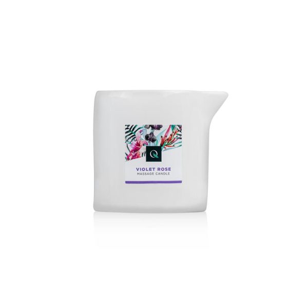 Massage Candle Violet Rose - 200g - Image 3