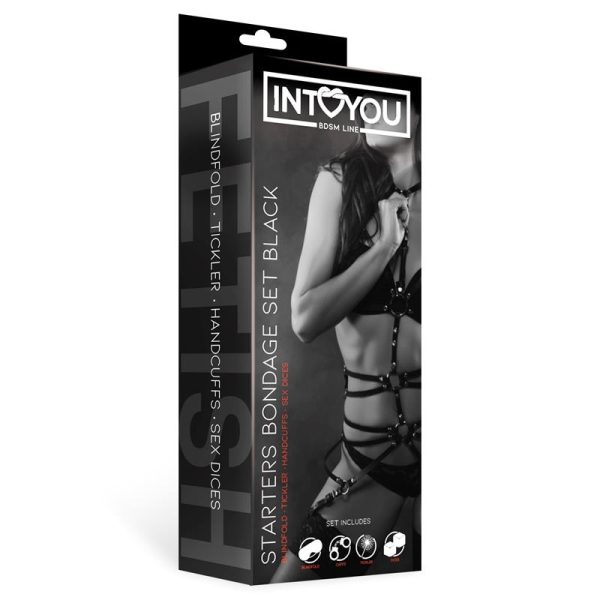 Starters Bondage Set 4 Pieces Black - Image 2