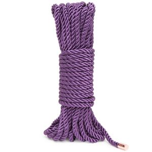 Want to Play? Bondage Silk Rope 10 meter Purple