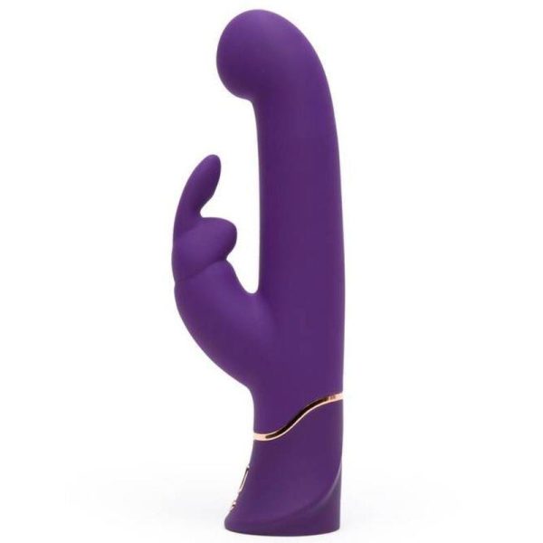 Greedy Girl Vibe with Thrusiting Movements G-Spot Stimulator and Rabbit Purple - Image 3