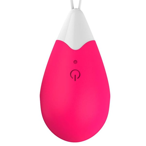 Vibrating Egg Remote Control USB Silicone Pink - Image 3