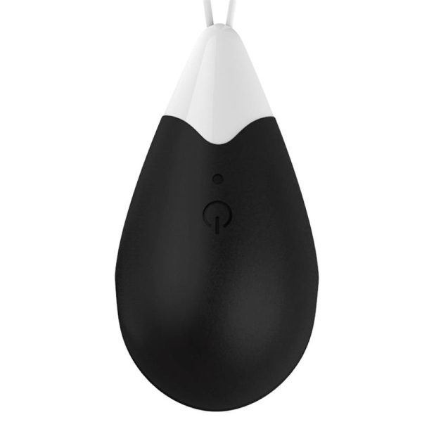 Vibrating Egg Remote Control USB Silicone Black - Image 3
