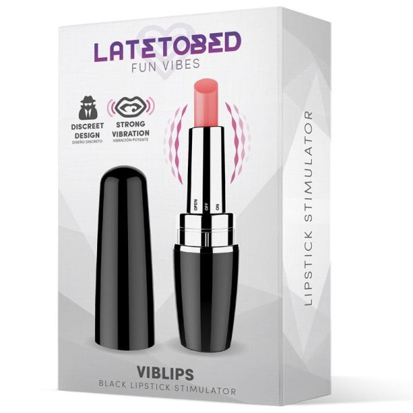Viblips Lipstick Stimulator Black - Image 2