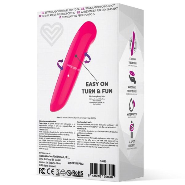 Denzel Stimulator Easy Quick Pink - Image 3