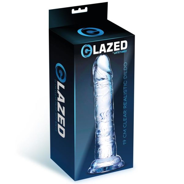 Realistic Dildo Crystal Material 19 cm - Image 2