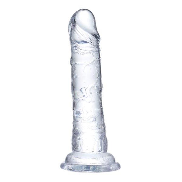 Realistic Dildo Crystal Material 19 cm - Image 4