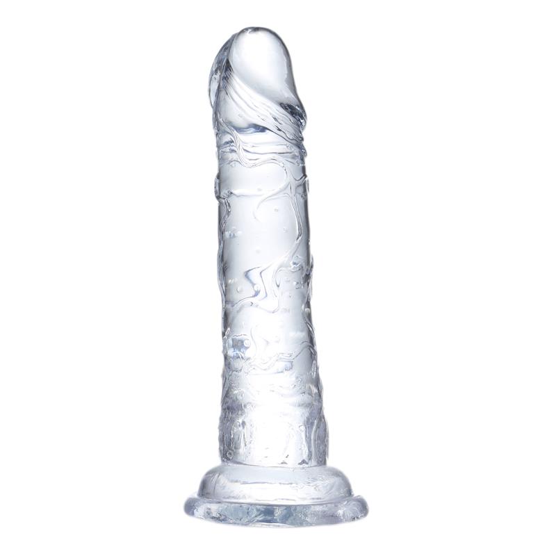Realistic Dildo Crystal Material 19 cm - Image 4