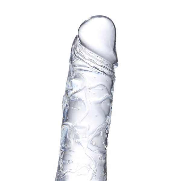 Realistic Dildo Crystal Material 19 cm - Image 5