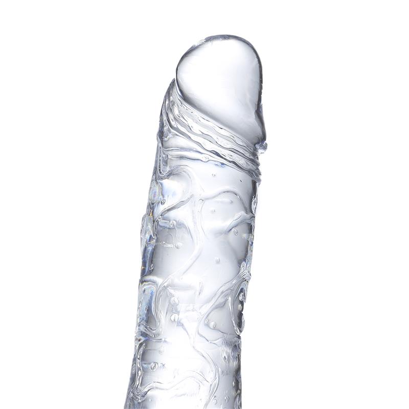 Realistic Dildo Crystal Material 19 cm - Image 5