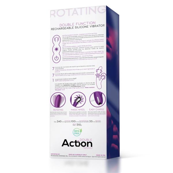 No. Three Rotator with Rotating Balls 360º and Stimulating Wheel - Image 6