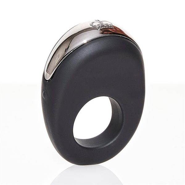 Vibrating Penis Ring Atom Black - Image 4