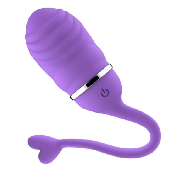 Vibrating Egg with Remote Control Odise USB Silicone Purple - Image 4