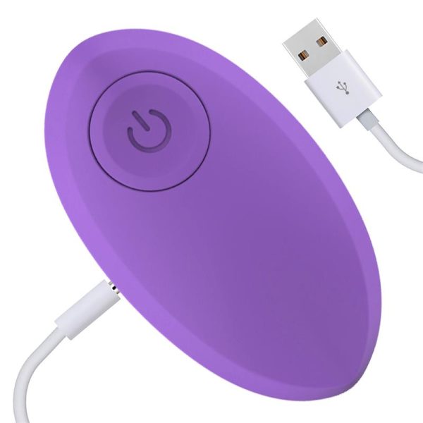Vibrating Egg with Remote Control Odise USB Silicone Purple - Image 5